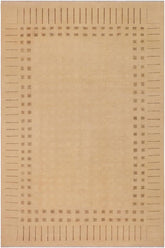 handmade Transitional Kafkaz Beige Brown Hand Knotted RECTANGLE 100% WOOL area rug 9 x 12